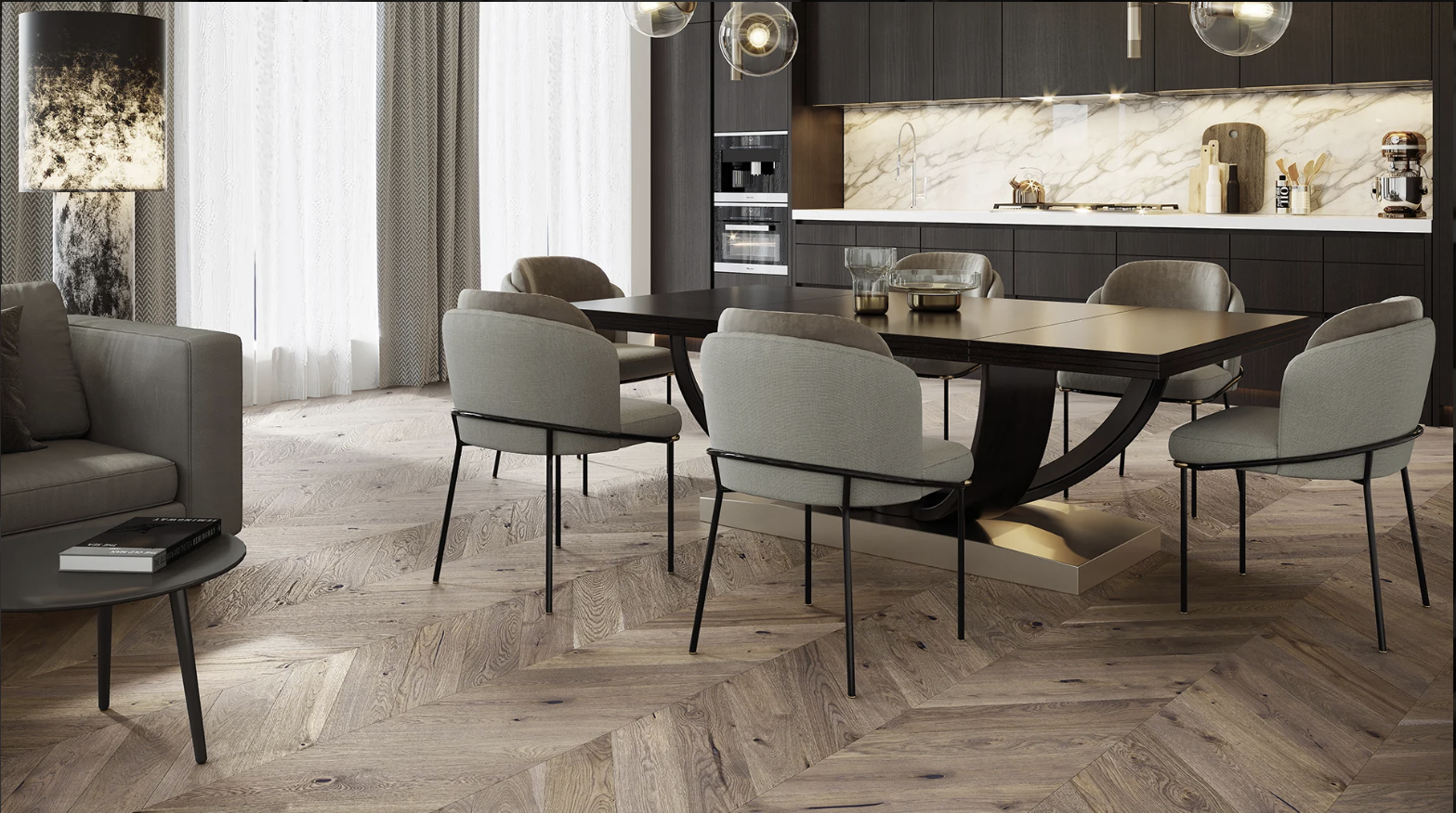 Vzor chevron a rybia kosť - aké sú hlavné rozdiely a trendy