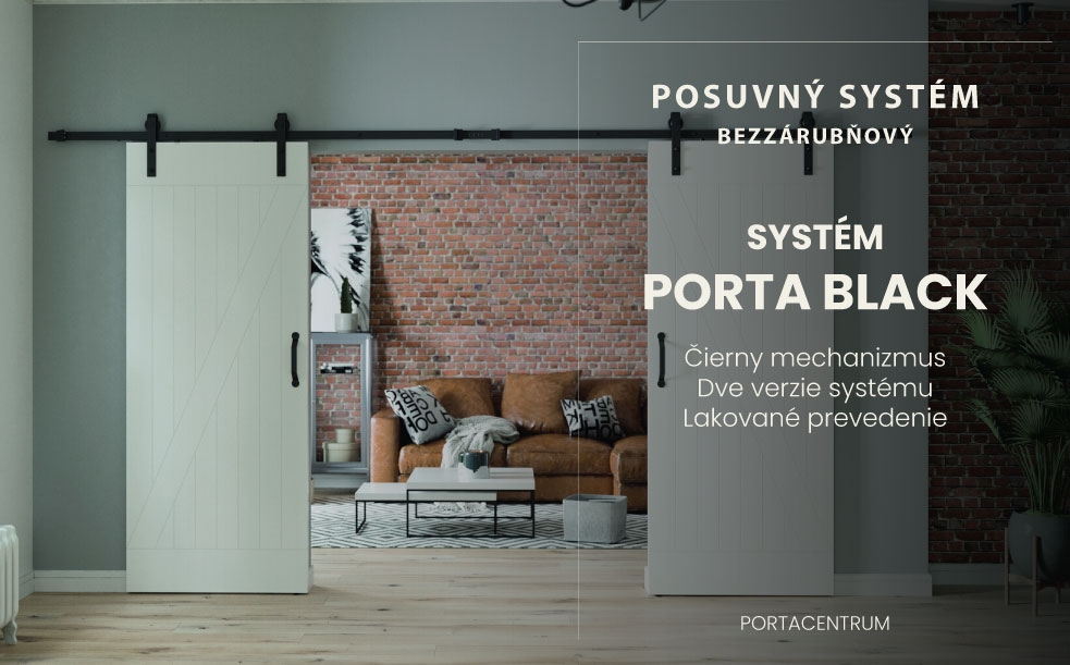 KOLEKCIA PORTA BLACK 