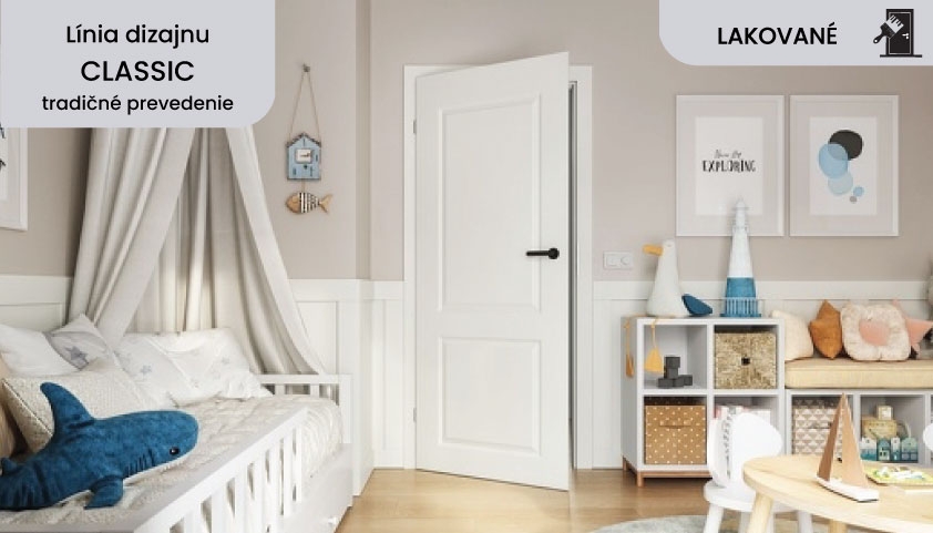 KOLEKCIA LAKOVANÝCH DVERÍ PORTA ROYAL/LONDÝN/VIEDEŇ 