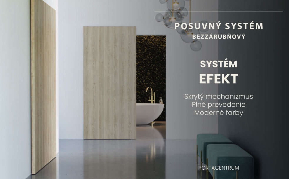 POSUVNÝ SYSTÉM EFEKT