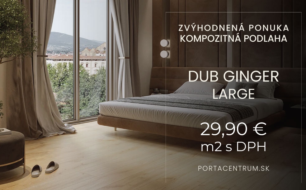 Kompozitná podlaha - Dub Ginger