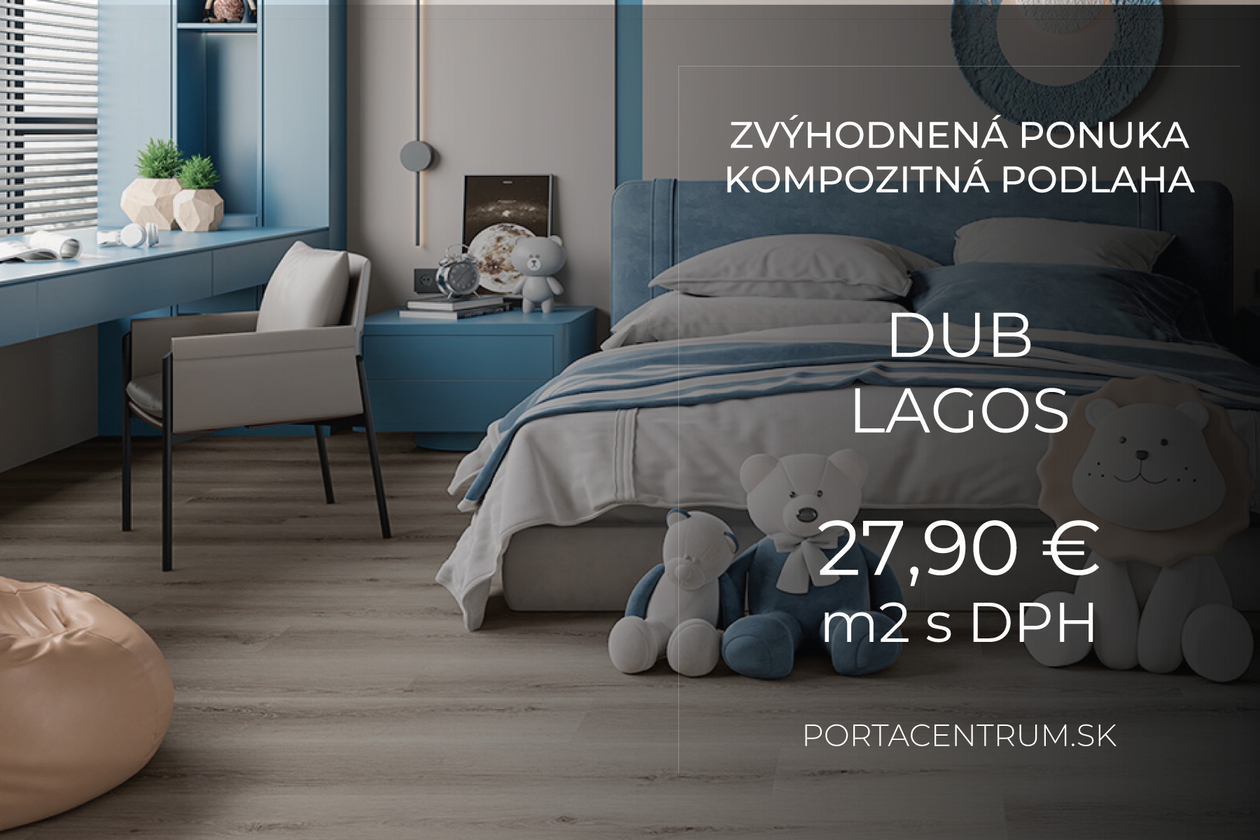 Kompozitná podlaha - Dub Lagos v akcii