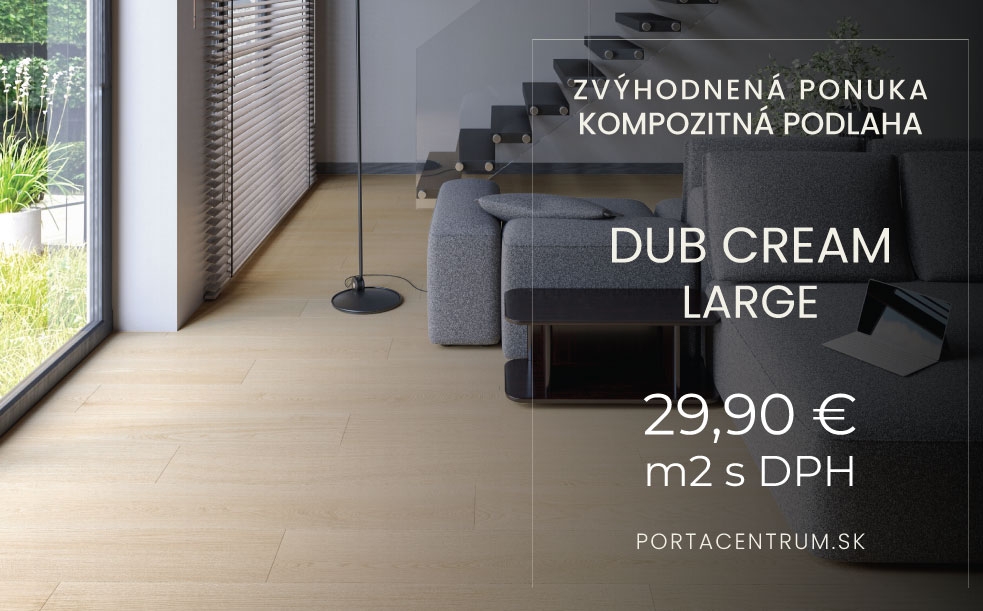 Kompozitná podlaha - Dub Cream