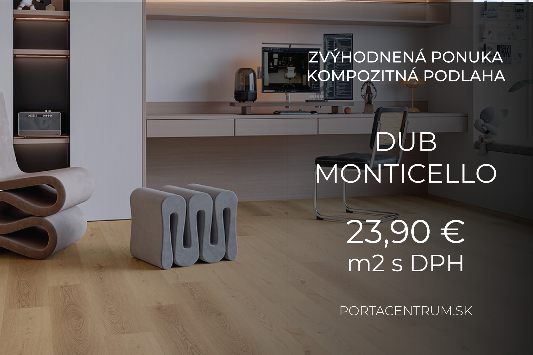 Kompozitná podlaha Dub Monticello
